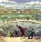 unknow artist The Pond oil painting reproduction
